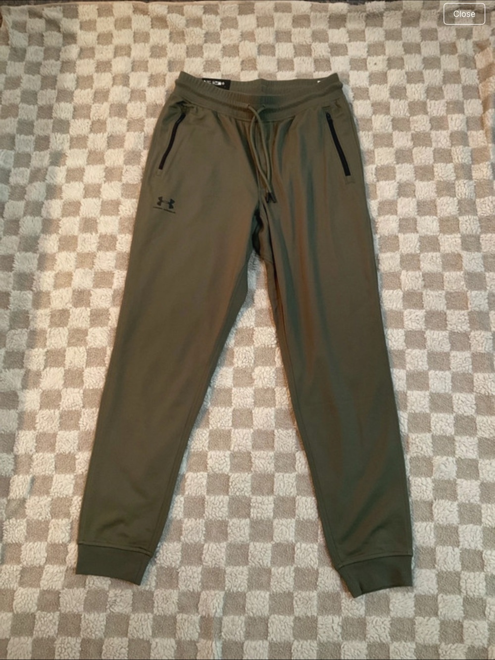 Under Armour Olive Green Men's Performance Joggers